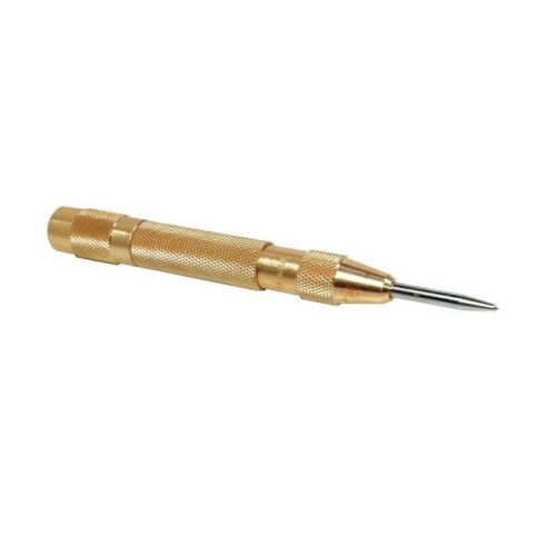 Automatic Center Punch Strikes Surface W/o Hammer Spring Loaded Window Breaker